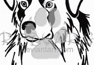 Australian Shepherd Coloring Page Bildergebnis Für Australian Shepherd Tattoo