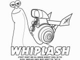 Avalanche Coloring Pages Turbo Fast Whiplash Coloring Page