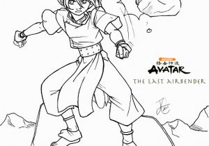 Avatar the Last Airbender Coloring Pages Avatar the Last Airbender Katara Coloring Pages to Print