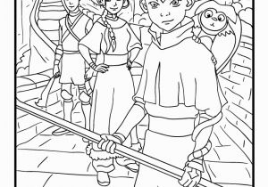 Avatar the Last Airbender Coloring Pages Avatar the Last Airbender Katara Coloring Pages to Print