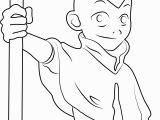 Avatar the Last Airbender Coloring Pages Cute Aang Coloring Page Free Avatar the Last Airbender