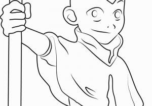 Avatar the Last Airbender Coloring Pages Cute Aang Coloring Page Free Avatar the Last Airbender
