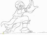 Avatar the Last Airbender Coloring Pages toph Avatar toph Skill