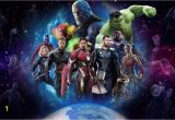 Avengers Endgame Wall Mural Avengers 4 Infinity War Laminated Art Poster 24x36in