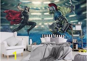 Avengers Full Size Wall Mural Various Size & Design Wall Mural Wallpapers Kids Marvel