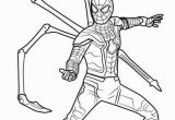 Avengers Infinity War Spiderman Coloring Pages Iron Spider In Infinity War Coloring Page Free Printable