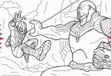 Avengers Infinity War Spiderman Coloring Pages Spiderman Vs Thanos Avengers Infinity War Scene Avengers