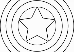Avengers Symbol Coloring Page Captain America Shield Drawing