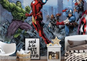 Avengers Wall Mural Uk Pin On Murs