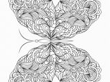 B is for butterfly Coloring Page Free butterfly Coloring Page for Adults