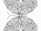 B is for butterfly Coloring Page Free butterfly Coloring Page for Adults