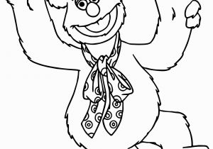 Baboon Coloring Pages the Muppets Fozzie Bear Coloring Pages Wecoloringpage