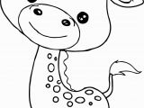 Baby Animal Coloring Pages for Kids Awesome Baby Jungle Free Animal Coloring Page