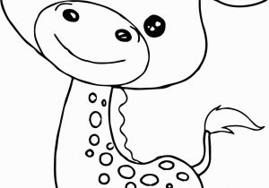 Baby Animal Coloring Pages for Kids Awesome Baby Jungle Free Animal Coloring Page