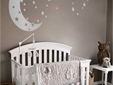 Baby Boy Nursery Murals 38 Dazzling Moon and Stars Nursery Decoration Ideas