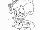 Baby Cat Coloring Pages Cute Cat Coloring Pages 04