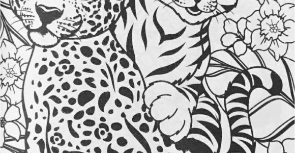 Baby Cheetah Coloring Pages Lisa Frank Cheetahs Coloring Page