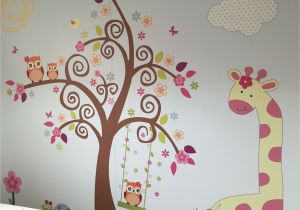 Baby Girl Nursery Murals Pin by Kay Bawden On Nursery Ideas