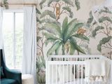 Baby Girl Nursery Murals Small Space Nursery tour Baby Room Pinterest