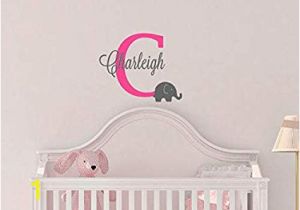 Baby Girl Nursery Wall Murals Amazon Elephant Nursery Decor Elephant Nursery Decal