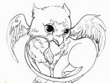 Baby Griffin Coloring Pages Acorns to Color and Print