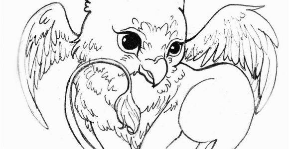 Baby Griffin Coloring Pages Acorns to Color and Print