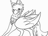 Baby Griffin Coloring Pages Baby Griffin Coloring Pages Fresh Cute Gryphon Super Sheets 6