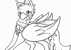 Baby Griffin Coloring Pages Baby Griffin Coloring Pages Fresh Cute Gryphon Super Sheets 6