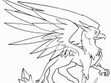 Baby Griffin Coloring Pages Griffin Coloring Page
