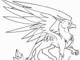 Baby Griffin Coloring Pages Griffin Coloring Page