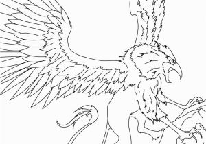 Baby Griffin Coloring Pages Griffin Coloring Pages Download 17 C for Easy Mythical Creatures