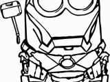 Baby Iron Man Coloring Pages Iron Man Minion with Images