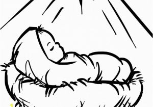Baby Jesus In the Manger Coloring Page Baby Jesus Coloring Pages Best Coloring Pages for Kids