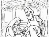 Baby Jesus In the Manger Coloring Page Xmas Coloring Pages