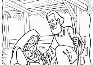 Baby Jesus In the Manger Coloring Page Xmas Coloring Pages