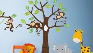 Baby Jungle Wall Murals Children S Jungle Wall Sticker Set by Parkins Interiors