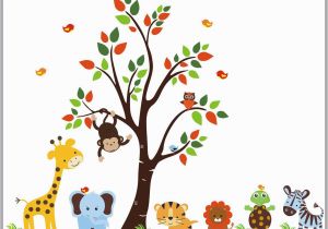 Baby Jungle Wall Murals Nursery Wall Decals Jungle Wall Decals Zoo Animal Decals