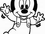 Baby Mickey Mouse and Friends Coloring Pages Awesome Baby Mickey Balance Coloring Page