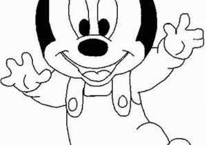 Baby Mickey Mouse and Friends Coloring Pages Baby Mickey Mouse Coloring Page Cartoons