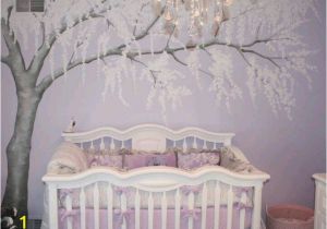Baby Murals for Walls Sparkly Cherry Blossom Nursery