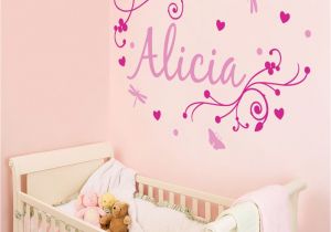 Baby Name Wall Murals Pin On Girls Wall Decals