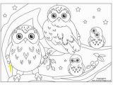 Baby Owl Coloring Page Baby Owl Coloring Pages