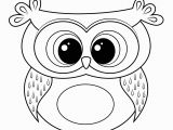 Baby Owl Coloring Page Cartoon Owl Coloring Page