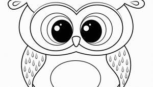 Baby Owl Coloring Page Cartoon Owl Coloring Page