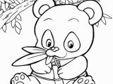 Baby Panda Coloring Pages Pics for Panda Bear Coloring Pages Baby Giraffe S