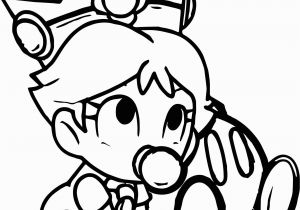 Baby Peach and Baby Daisy Coloring Pages Cool Baby Daisy Peach Daisy and Rosalina as Babies