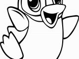 Baby Penguin Coloring Pages Christmas Penguin Coloring Pages