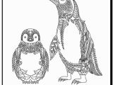 Baby Penguin Coloring Pages Penguin Coloring Page