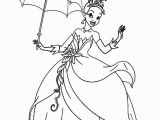 Baby Princess Jasmine Coloring Pages Printable Princess Tiana Coloring Pages for Kids Cool2bkids