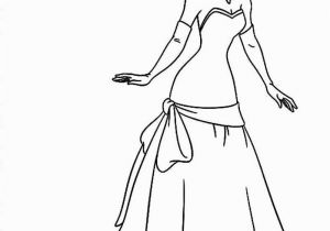 Baby Princess Tiana Coloring Pages Princess Tiana Outline